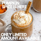 Sarasota Coffee Ground Packets | Gourmet Flavored Medium Roast Grounds Packs | Pumpkin Spice Latte | Low Acid Mold Free Bulk Individual Single Pot Pouches for 12 Cup Coffee Maker | 2 oz Bags, 12 Count