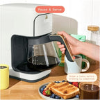 Beautiful 12-Cup Programmable Drip Coffee Maker by Drew Barrymore (White)