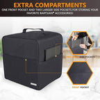 Bartesian Dust Cover - Bartesian Cover for Cocktail Machine - Compatible with Premium, Professional, Duet - Black
