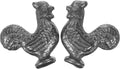 Generic 2pcs Cast Iron Chicken Bird Cooking Tool Supplement for Anemia Dietary Enrichment Reusable Vegan-Friendly Accessory for Athletes Healthy Cooking