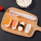 FOMIYES 4pcs Japanese Onigiri Sushi Mold Press Rice Ball Maker DIY Sushi Making Tool Kitchen Gadget Set for Home Cooking