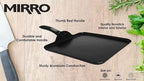 Mirro A79713 Get A Grip Aluminum Nonstick Griddle Cookware, 11-Inch, Black