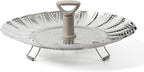 Martha Stewart Richburn 10.6" Telescopic Folding Steamer Insert w/Nylon Handle - Mirror Finish (Pack of 6)