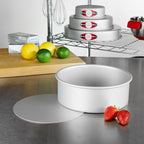 Fat Daddio's PCC-83 Anodized Aluminum Round Cheesecake Pan, 8 x 3 Inch
