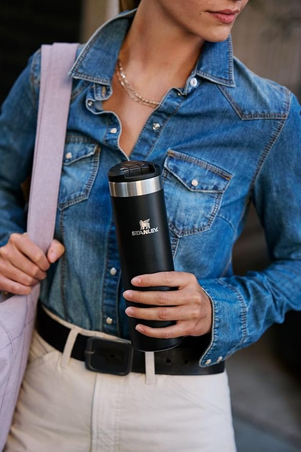 Stanley Transit FlipTop Mug 20 oz Black 2.0