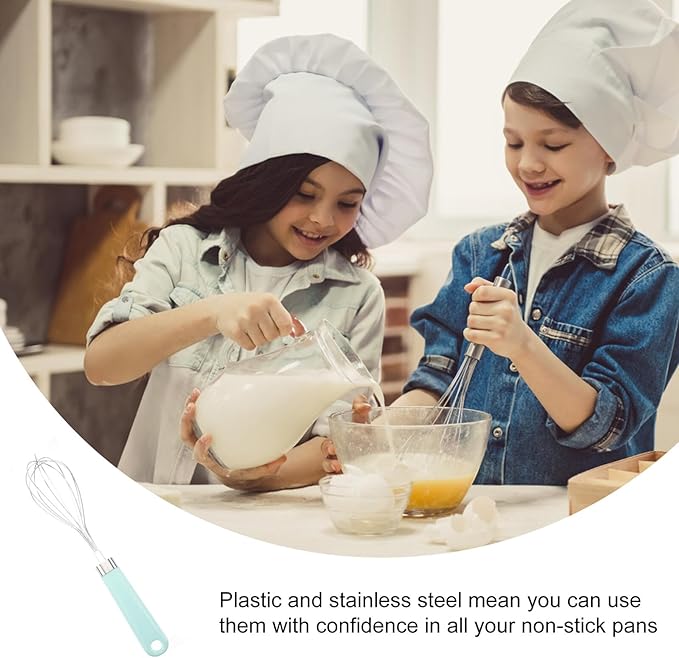 Toyvian Plastic Handle Kitchen Utensils Set Heat-resistant Cooking and Baking Gadgets with Smooth Edges for Safe and Comfortable Grip Essential Kitchen Tools for Home Cooking