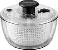 Good Grips Salad Spinner 6.3 Qt – Large Lettuce Spinner & Salad Cleaner with Bowl & Lid, Fruit Washer, Vegetable Cleaner, Strainer Bowl, Fast Drying Multipurpose Kitchen Tool