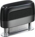 Stainless Steel Meat Tenderizer Tool 48 Ultra-sharp Needle Blades, No Detachable Needed for Easy Cleaning, Heavy-Duty Meat Tenderizer for Steak Chicken Pork Lamb, No More Mallet or Meat Hammer