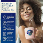 PREMIUM PLANTATION BLUE TRADITION CLASS EXPERIENCE 100% Blue Mountain Coffee Jamaica, Medium Roasted & Ground (8oz)
