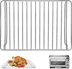 Countertop Toaster Oven Accessories for Hamilton Beach Convection Oven, 12.6×9 IN Food Grade Stainless Steel Toaster Oven Accessories Wire Rack, Dishwasher Safe