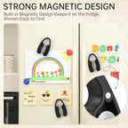 3 PCS Wine Foil Cutter – Magnetic Wine Bottle Opener with 4 Stainless Steel Blades, Ergonomic & Effortless Squeeze-and-Twist, Durable & Easy to Store – Gift for Wine Lovers, Black