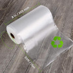 Vacuum Sealer Bags for Food - Seal a Meal Bags Rolls - 8inx20 Rolls 2 Pack - XinBaoLong Commercial Grade Heavy Duty BPA Free Great for Vac Storage