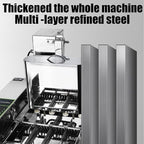 Electric Doughnut Machine,Small Donut Maker,Donut Maker,Automatic Doughnut Machine,304 Stainless Steel Auto Donut (220V)