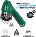 Mamba Grinder Electric Spice Grinders. Easy to Load One-Handed Use 1g USB Rechargeable Mill