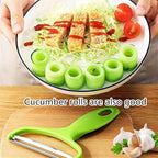 Vegetable Peeler Cabbage Cutting Machine MOANLMY shredded kitchen stainless steel peeling knife gadget shredded cabbage Coleslaw, a must-have tool for western restaurants