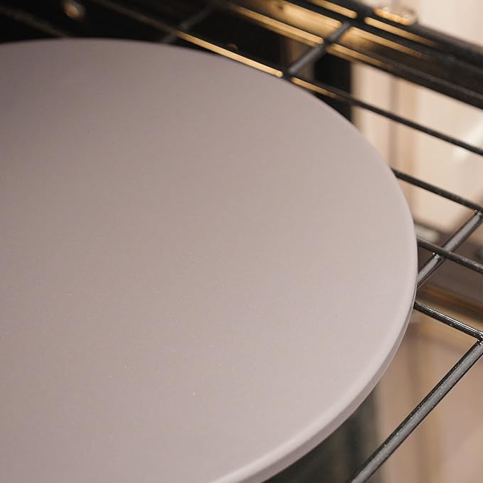Old Stone Pizza Kitchen Glazed Round Pizza Stone for Oven and Grill, 16 inch