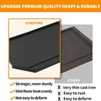 Upgraded JXGRIDL236 Griddle Replacement for GE Stove Parts Cast Iron Griddle Plate PGP7036SLSS JGP5036SLSS GE Cafe Profile Range Griddle 36 Inch Stove Top Cooktop Side Burner Flat Top Pan
