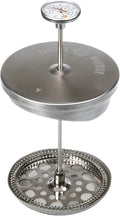 Barista Warrior Replacement Plunger for French Press with Filters & Shaft - Coffee Machine Accessories & Kitchen Appliances - For Home Office Coffee Maker