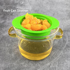 2 Pack - Can, Tuna, Colander Strainer, Food Grade Plastic, BPA-Free, Unibody Design, Dishwasher Safe, Fits Standard Size Cans