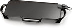 Presto 07061 22-Inch Electric Griddle with Removable Handles, Extra-Large Nonstick Ceramic Surface, Black