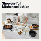 Amazon Basics Glass Baking Dishes with BPA-Free Lids, 6-Piece Set, Borosilicate Glass, Dishwasher and Oven-Safe, Linen Gray
