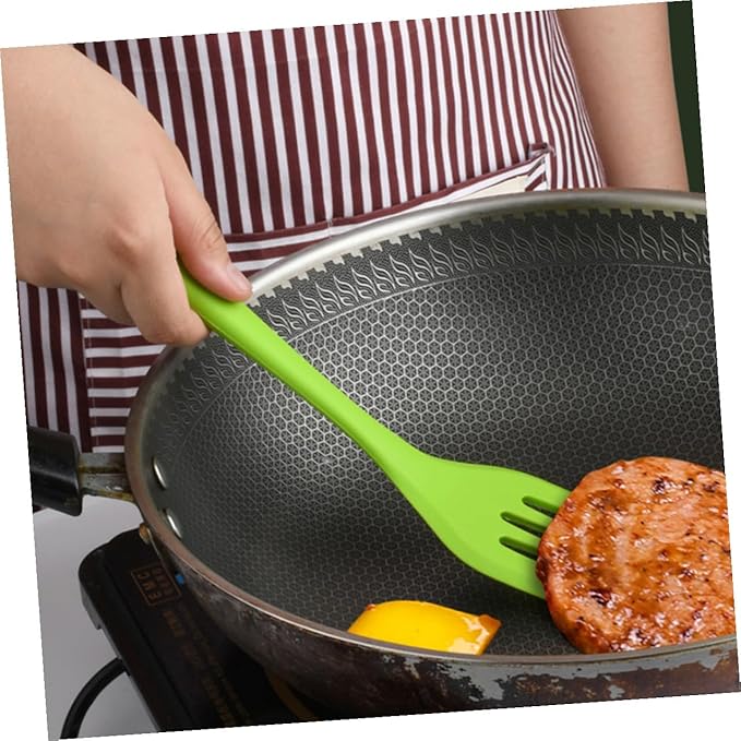 5pcs Silicone Kitchen Utensil Set Heat Resistant Non-stick Cooking Gadgets with Whisk Shovel Brush Scrapers for Baking and Cooking Space-saving Hanging Design Tools
