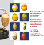 Starfrit Rotato Express Electric Peeler - 2 Spare Blades - Safe & Easy to Use - Effortlessly Peels Vegetables and Fruit,(Pack of 6)