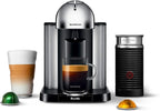 Breville Nespresso Vertuo Coffee and Espresso Machine, Chrome & Capsules VertuoLine, Espresso Variety Pack, Medium and Dark Roast Espresso Coffee, 50 Count Coffee Pods, Brews 1.35 Ounce