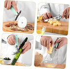 LABRIMP 9-piece Kitchen Gadgets Set Teal Kitchen Accessories Non Stick Cooking Tools Plastic Handle Utensil Set Baking Utensil Set Cooking Utensils