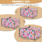 Easter Egg Polka Dot Print Toaster Oven Dust Cover for Easter Decor, Microwave Oven Cover, Stain-proof Case Fits Most Kitchen Small Appliances, (Medium-16.1*19.71*10 inches)