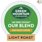 Green Mountain Coffee Roasters Our Blend, Single-Serve Keurig K-Cup Pods, Light Roast Coffee, 72 Count