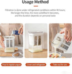 Large Capacity 1100ML Yogurt Strainer | Ultra Fine Mesh for Smooth Greek Yogurt, Reusable Multi-Purpose Food Strainer for Rice, Tea, Juicing & More