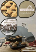 Gorgeous 20 Piece Bakeware Set, Multicolor