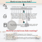 Iron Fish Cooking Tool, Natural Iron Cooking Tool to Add Iron to Food & Water, Safe & Effective Aid for Vegans, Athletes, Pregnant Women and Children (Black 3Pack)