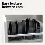 Amazon Basics Nonstick Round Cake Pan, Dishwasher and Oven-Safe, 9 in., Set of 2