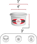 Fat Daddio's PCC-43 Anodized Aluminum Round Cheesecake Pan, 4 x 3 Inch