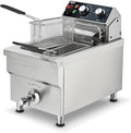 Waring Commercial 10lb Heavy-Duty Deep Fryer, for French Fries, Mozzerella Sticks, Chicken Wings, WDF1300