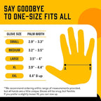 Hey Grill Hey Pitmaster Gloves | BBQ Gloves | Heat Protection up to 500°F or 260°C | High Temp Resistance | Fireproof Glove for Grilling Smoking Barbecue | Washable Mitts | Waterproof | Size - Large