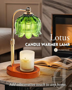 Candle Warmer Lamp with Timer Dimmable, Adjustable Height, Birthday Gifts for Women Mom, House Warming Gifts New Home Room Decor, Christmas Gifts,Wax Warmer Lamp for Jar Candles with 2 Bulbs