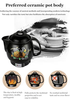 Smart Automatic Chinese Herbal Pot, Herbal Medicine Cooker, Chinese Medicine Cooking Pot, 3 Preset Modes (Decoct/Soup/Tea), with Keep Warm, for TCM Lovers 3L