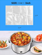 Slow Cooker Liners Small Size Pot Liners Disposable Cooking Bags Fit 1QT to 3QT Suitable for Slow Cooker and Oval & Round Pot (32)