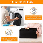 Heavy Duty Air Fryer Oven Dust Cover for Emeril Lagasse Everyday 360 Deluxe/XL,14.97"Dx19.31"Wx10.64"H, 600D Heat-Resistant Nylon w/Aluminum Foil, Waterproof Dustproof Toaster Oven Protector