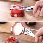 zengxiaoyun® Master Jar & Bottle Opener, Adjustable Multifunctional Stainless Steel Can Opener Jar Lid Gripper, Manual,Kitchen Accessories