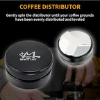 Espresso Accessories Kit for Ninja Luxe Cafe ES601,501,701, 10 Pack Coffee Tools with Feedback Tamper, Distributor,Puck Screen, Dosing Funnel, Cleaning Brushes,latte art,Station,Wdt,Magnet,Clean disk