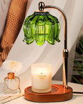 Candle Warmer Lamp with Timer Dimmable, Adjustable Height, Birthday Gifts for Women Mom, House Warming Gifts New Home Room Decor, Christmas Gifts,Wax Warmer Lamp for Jar Candles with 2 Bulbs