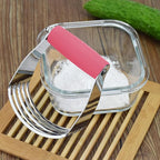 Dough Blender Heavy Duty Pastry Cutter Stainless Steel Butter Cutter Professional Baking Tool For Mixing Flour Butter (Pink)