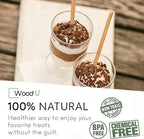 7" Wooden Coffee Stir Sticks - Sustainable Round-End Coffee Stirrers - 1000 Pcs Cocktail Stirrer