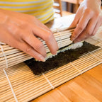 Sushi Making Tools Beginner Tools Set Include Sushi Rolling Pads Nori Rice Bamboo Curtain Roll Mats Equipment Chopsticks Rice Paddle and Rice Spreader, Set of 9