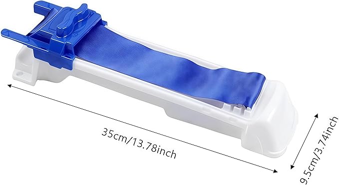 Lumpia Roller Machine, Vegetable Meat Rolling Tool, Create Fun Family-Style Lumpia & Spring Rolls at Home, Easy DIY Eggroll & Sushi Roller with Smooth Push Design, Easy to Clean (1PC)