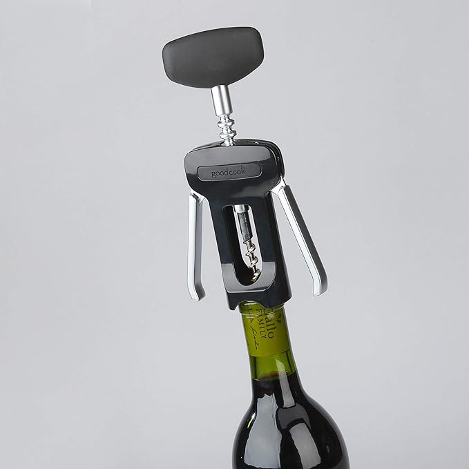 Good Cook Cork Screw Bar Tools, 11 x 4 x 2.5 inches, Black
